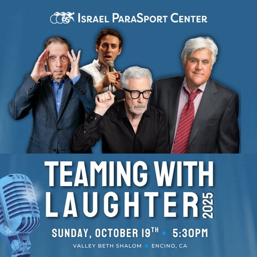 Teaming with Laughter 2025 – Featuring Jay Leno!